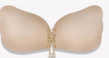 Photo 1 of 2 pairs of nude- A backless strapless bras