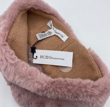 Photo 1 of BCBGeneration Rose Dust Faux Fur Headband