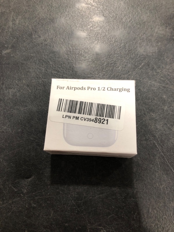 Photo 2 of Wireless Charging Case Only Compatible for Air Pods Pro 1 2 Generation, Charger Replacement Case Compatible with Pro 1 2, with Bluetooth Pairing Sync Button