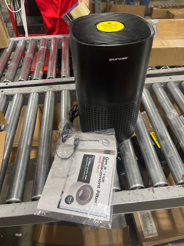 Photo 1 of PuroAir HEPA 14 Air Purifier - Covers 1,115 Sq Ft - Hospital-Grade Air Filter - Air Purifier for Allergies - Covers Large Rooms - Filters 99.99% of Pet Dander, Smoke, Allergens, Dust, Odors, Mold

