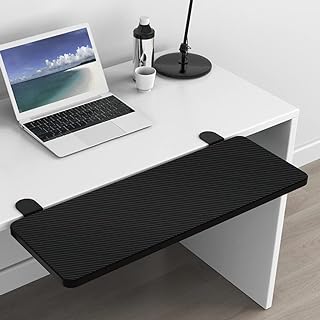 Photo 1 of Vaydeer Ergonomic Desk Extender for Keyboard Foldable Keyboard Tray Desk Organizer