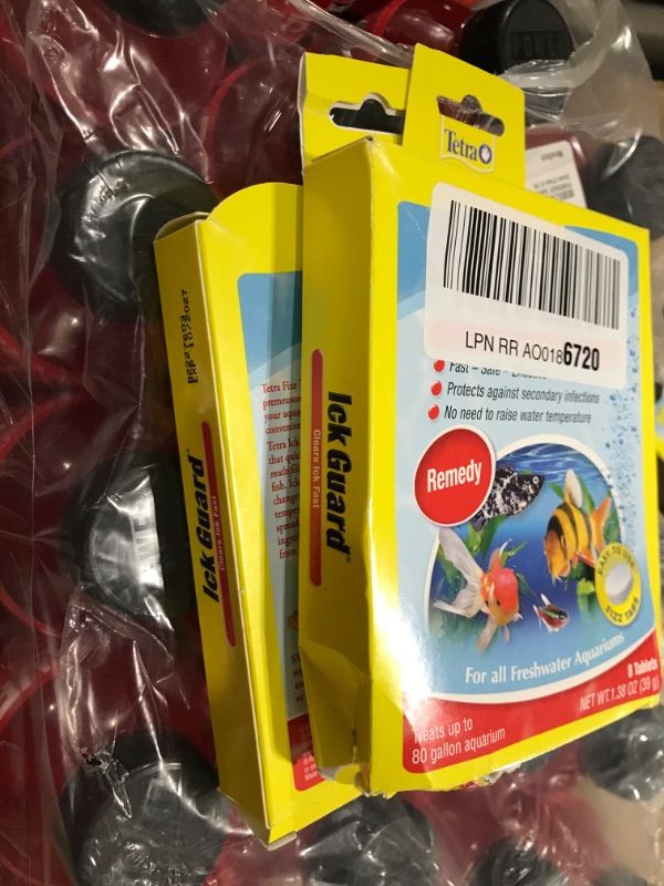 Photo 1 of 2 Tetra Ick Guard 8 Count, Quick Remedy For Ick In aquariums,Golds & Yellows