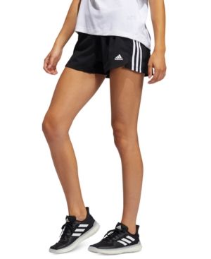 Photo 1 of Adidas Women's Pacer Woven Training Shorts 
Large 
