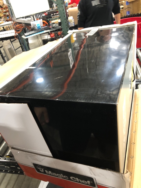Photo 1 of 3.3 cu. ft. Mini Fridge in Stainless Look
