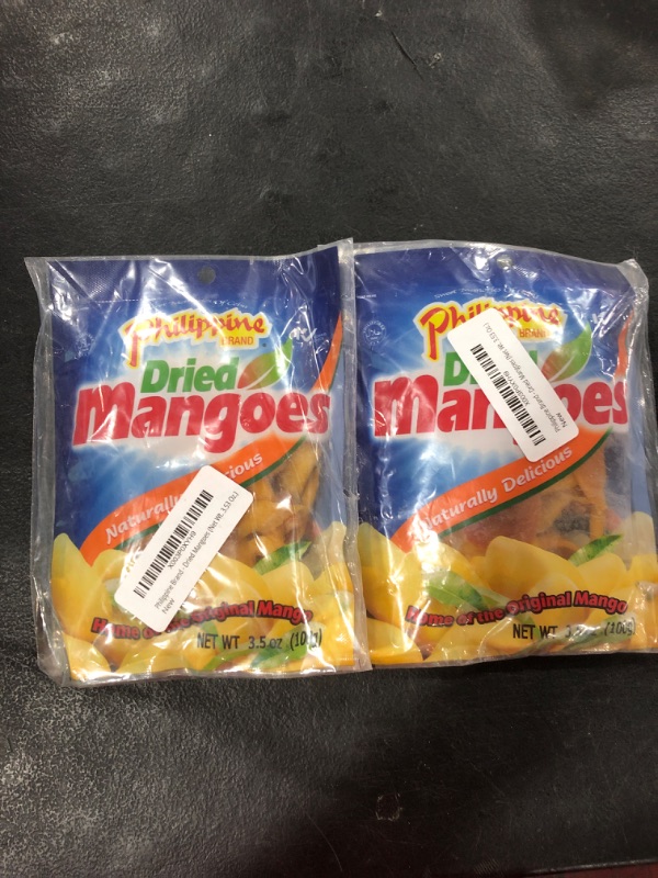 Photo 3 of 2 Pack - Philippine Brand - Dried Mangoes (Net Wt. 3.53 Oz.)