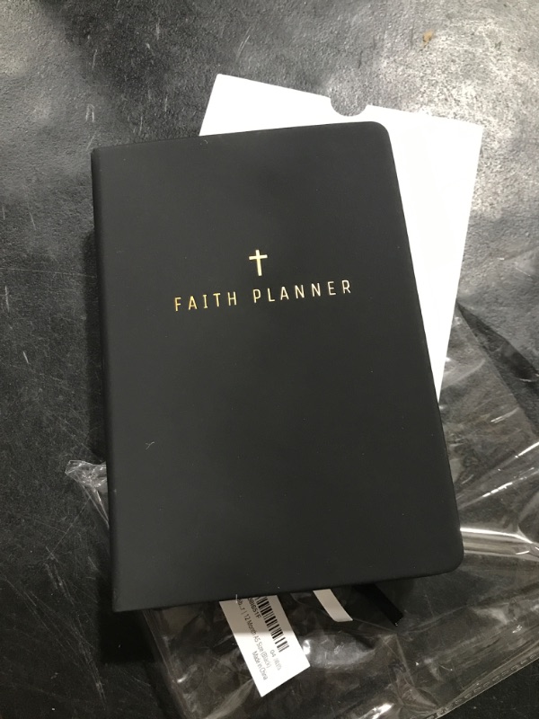 Photo 1 of 2023 Christian Planner, Bible Journal & Prayer Journal | Daily Christian Planner 2023 For Women & Men with Weekly & Monthly Planning | Perfect Christian Gift, Christian Journal & Bible Planner | 12 Month A5 Size (Black) 