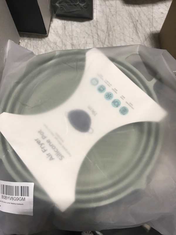 Photo 2 of 3-Pack Air Fryer Silicone Liners, Unique Neutral Colours, Bowls For 3QT to 5QT