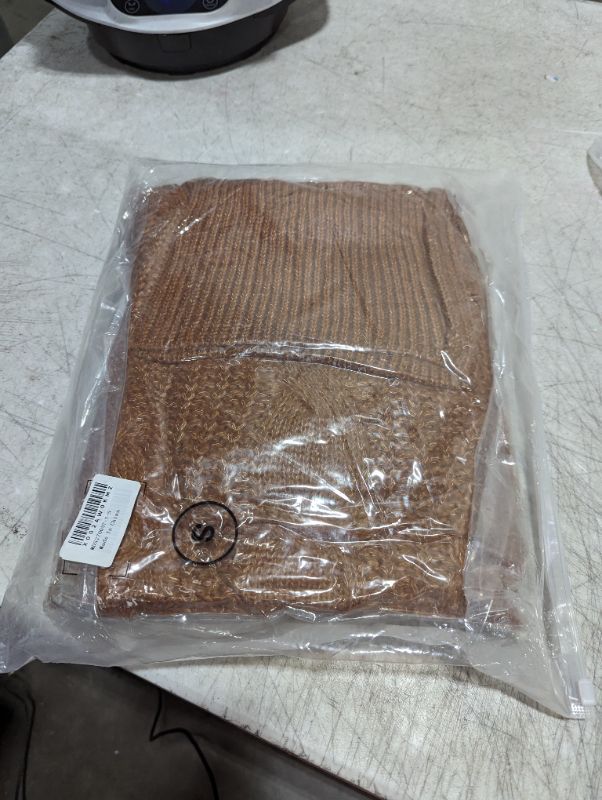 Photo 1 of Chase Secret Womens Turtle Cowl Neck Solid Color Soft Comfy Cable Knit Pullover Sweaters S