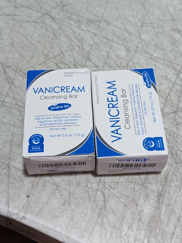 Photo 2 of 2pk - Vanicream Pharmaceutical Specialties 320-39 Cleansing Bar, Unscented, 23.4 Ounce, (Pack of 6) Unscented 3.9 Ounce (Pack of 6)