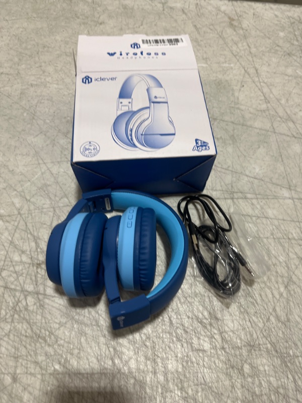 Photo 2 of iClever BTH12 Wireless Kids Headphones