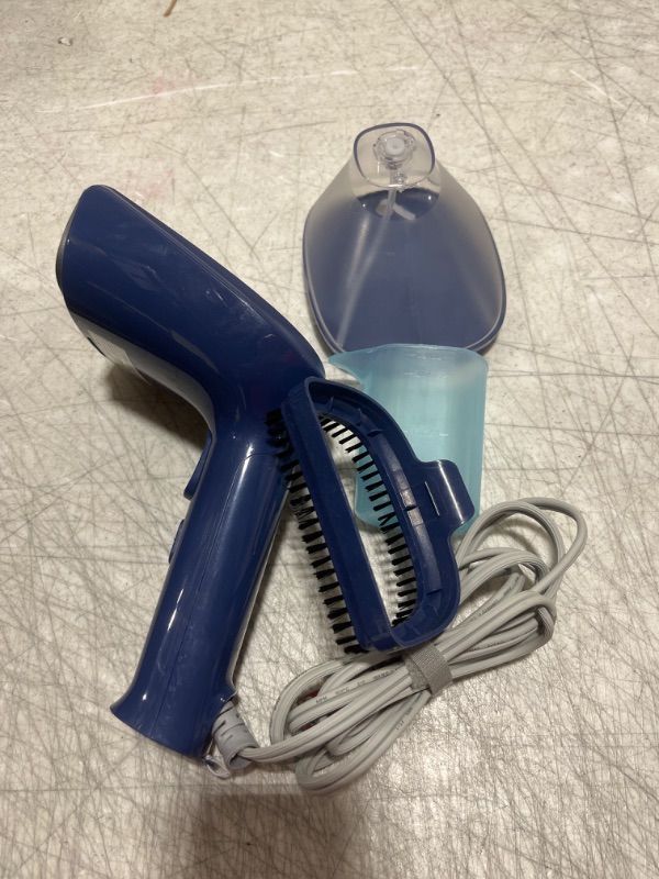 Photo 1 of NTAYDZSW Handheld Steamer for Clothes - 1800W Powerful Steam, 2 Modes for Wet and Dry Ironing, 20-Second Fast Heat-up, Large Detachable Water Tank with Heat-Resistant Gloves - Perfect for Removing Wrinkles from Garments and Fabrics.Blue