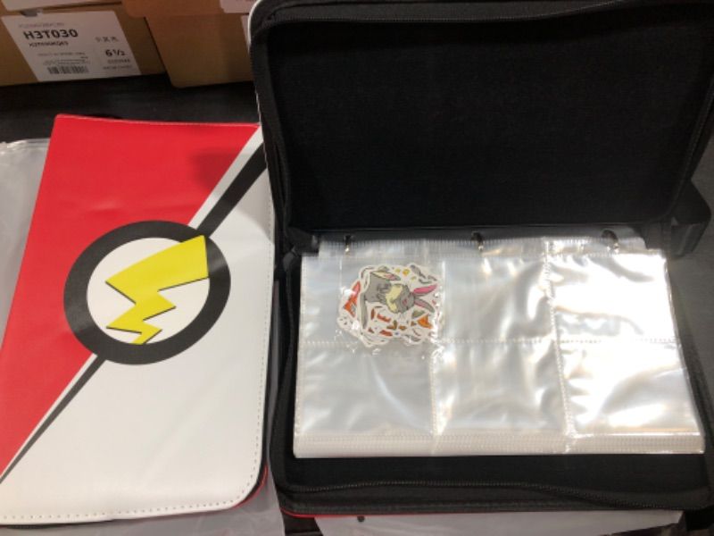 Photo 1 of 2 PACK- Trading Card Binder for Trading Cards with 50 Removable Sheets Holds 600 Cards, Card Book Collector Album Folder for Yugioh, MTG, TCG, Trading Card Holder with Zipper-Toys Gifts for Boys Girls 