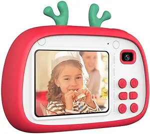 Photo 1 of Children's Camera with 16GB TF Card, Suitable for Birthday, Christmas, and New Year Kid's Gifts for Boys and Girls 