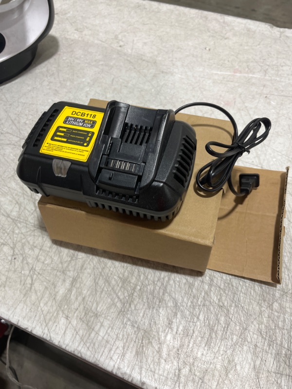 Photo 2 of DCB118 for Dewalt Battery Charger?Fast Charger for Dewalt Flexvolt 20v/60v Max Battery (Charger Only)