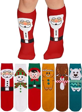 Photo 1 of 12-36 months LA ACTIVE Girls Knee High Grip School Socks - Cozy Warm Cotton Socks for Back to School - Baby Toddler Infant Kids Dress Sock