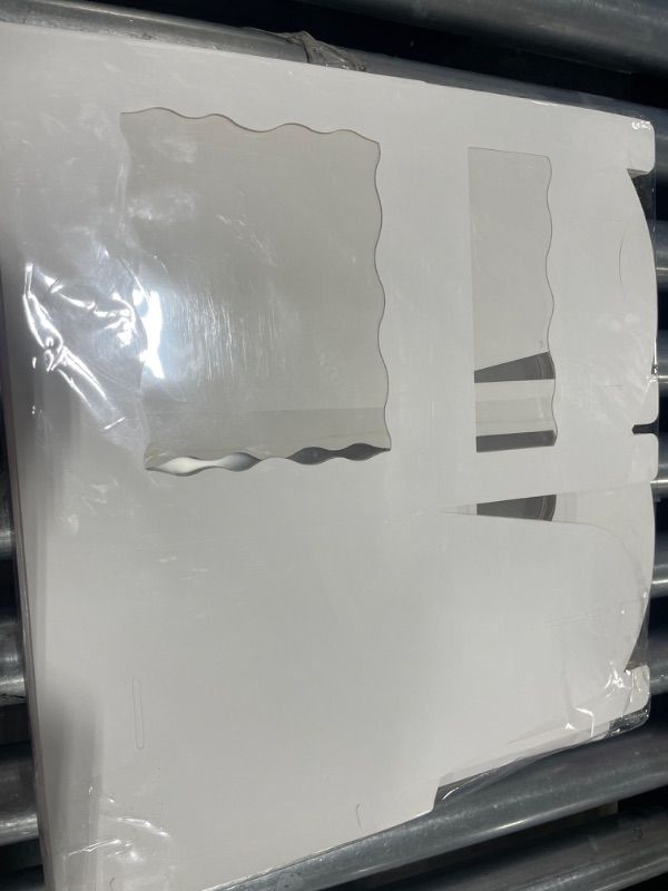Photo 1 of 16 pcs portable cake pop packaging box, white cake pop holders 12 holes lollipop display stand and cake packaging containers with clear window & ribbon for weddings baby showers birthday parties