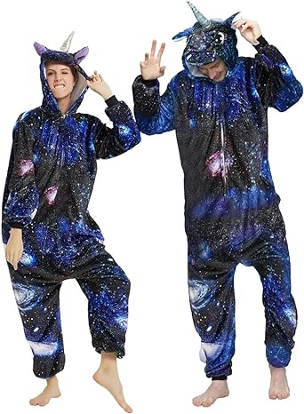 Photo 1 of CASABACO Christmas Onesie Adult Unicorn Onesie Costume Women Pajama Halloween 