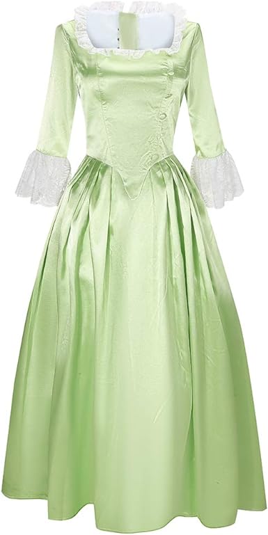 Photo 1 of Cos-Love Women's Colonial Lady Corset Styled Dress Victorian Rococo Ball Gown Maiden Costume Medieval Dress 