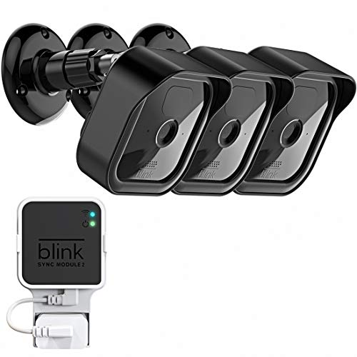 Photo 1 of All-New Blink Outdoor Camera Surveillance Mount, 3 Pack Weatherproof Protective Housing and 360 Degree Adjustable Mount for Blink Outdoor 4th & 3rd Gen Camera,Black(Blink Camera is Not Included)
