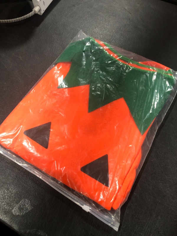 Photo 2 of Adult Halloween Pumpkin Costume Funny Cosplay Party Clothes Orange 