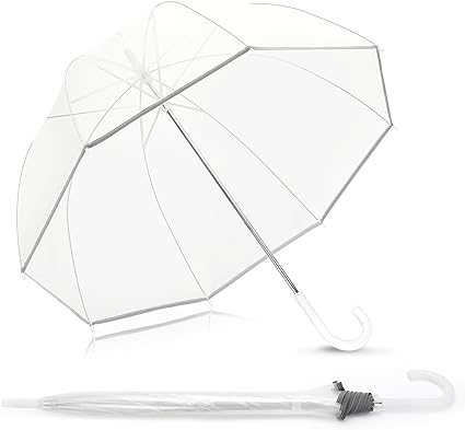 Photo 1 of  46 inch Clear Bubble Umbrella
