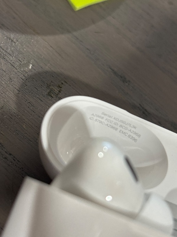 Photo 8 of Apple AirPods Pro (2nd Generation) Wireless Ear Buds with USB-C Charging, Up to 2X More Active Noise Cancelling Bluetooth Headphones, Transparency Mode, Adaptive Audio, Personalized Spatial Audio USB-C Without AppleCare+