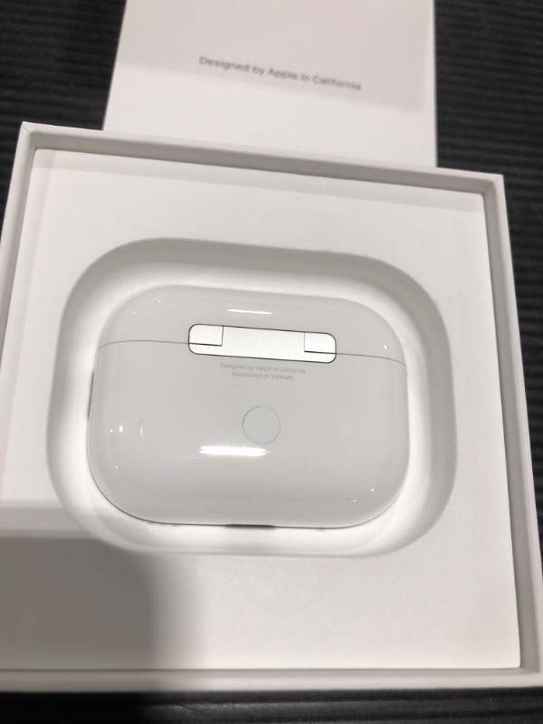 Photo 4 of Apple AirPods Pro (2nd Generation) Wireless Ear Buds with USB-C Charging, Up to 2X More Active Noise Cancelling Bluetooth Headphones, Transparency Mode, Adaptive Audio, Personalized Spatial Audio USB-C Without AppleCare+