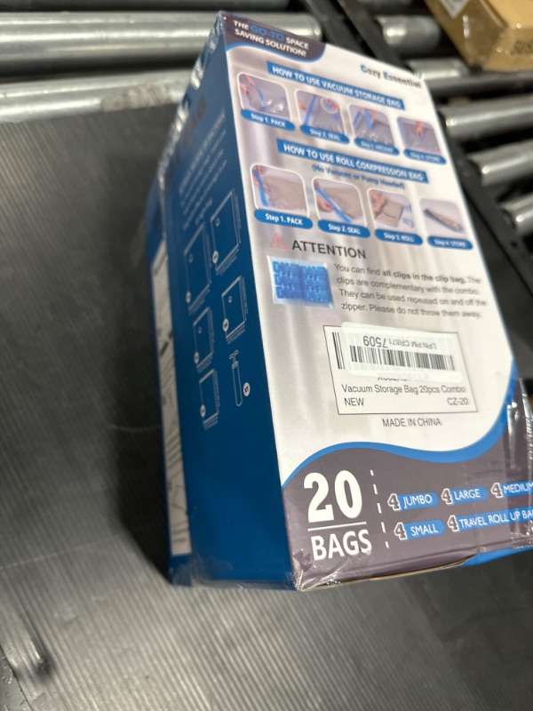 Photo 1 of 20 Pack Vacuum Storage Bags