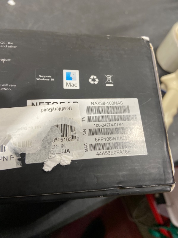 Photo 1 of Netgear Nighthawk AX4 4-Stream AX3000 Wi-Fi 6 Router
