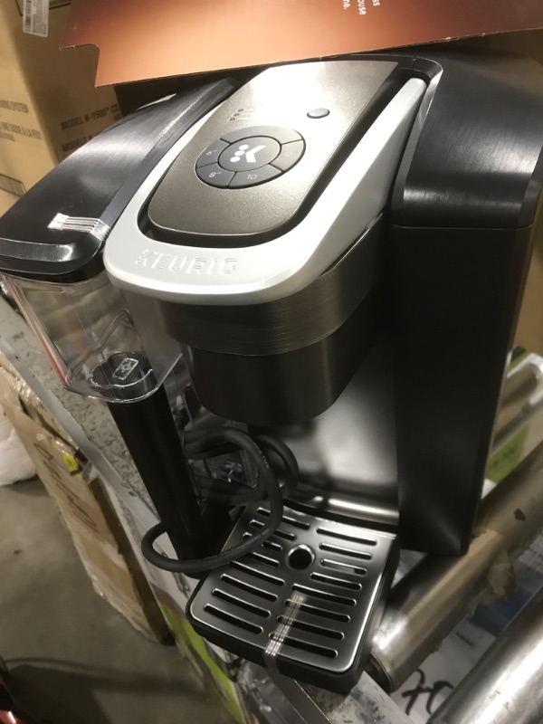 Photo 2 of Keurig K-Duo Plus Coffee Maker, Single Serve and 12-Cup Carafe Drip Coffee Brewer, Compatible with K-Cup Pods and Ground Coffee, Black