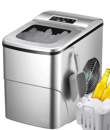 Photo 1 of Ikich Ice Maker Portable Countertop Ice Maker 6-Mins Fast
