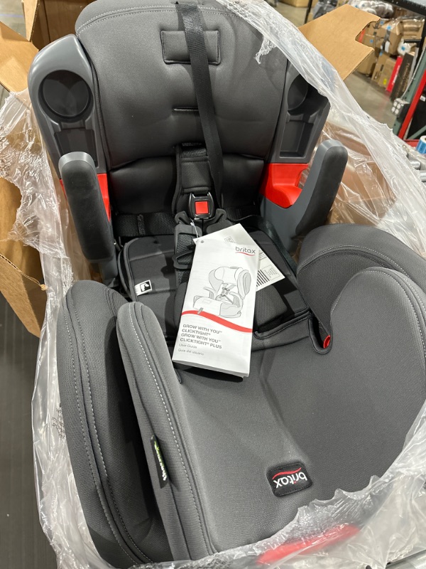Photo 3 of Britax Grow with You ClickTight Harness-2-Booster Car Seat, Cool N Dry - Cool Flow Moisture Wicking Fabric ClickTight Cool n Dry