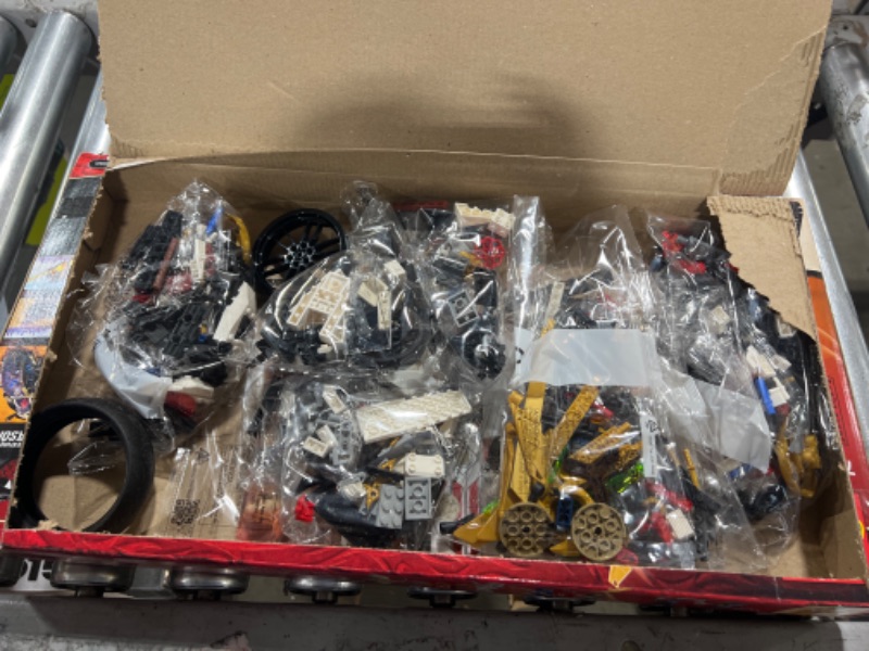 Photo 2 of 
Roll over image to zoom in
LEGO NINJAGO Legacy Ultra Sonic Raider 71739 Building Kit with a Motorcycle, Plane and Collectible Minifigures; New 2021 (725 Pieces)