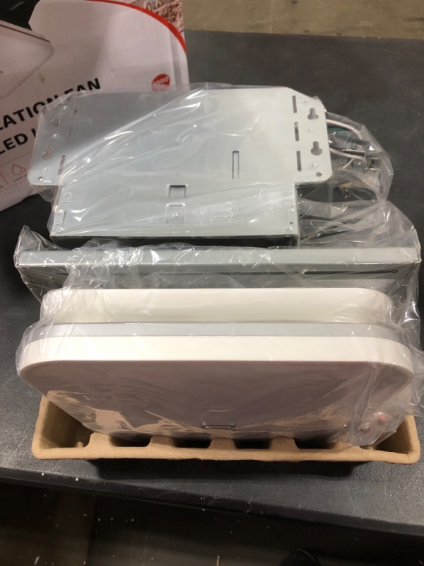 Photo 1 of OREiN Bathroom Exhaust Fan with Light, 12W Bathroom Fan With Dimmable Light, 100 CFM, 1.5 Sones Ventilation Fan Combo for Home, Quiet Energy Star Certified and HVI/ FCC/ ETL Listed, White 5000K