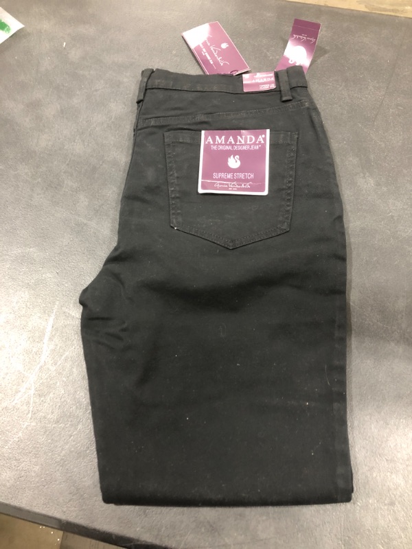 Photo 2 of Gloria Vanderbilt Women's Amanda Classic Straight Jeans, in Regular, Short & Petite Sizes 14P