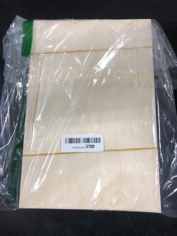 Photo 2 of 10 Pack Basswood Sheets 1/16 ×8×12 Inch, Thin Unfinished Plywood Wood Sheets for Craft DIY Project