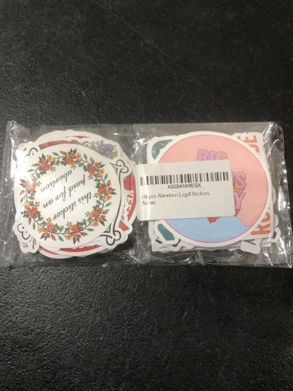 Photo 1 of 100 Pcs Abortion Rights Sticker for Women?Girl Power Feminist Sticker?Indie RBG Stickers?Waterproof Vinyl Laptop Stickers for Teens Adults?Pro Choice Bumper Decal?Decor for Water Bottle?Hydroflask