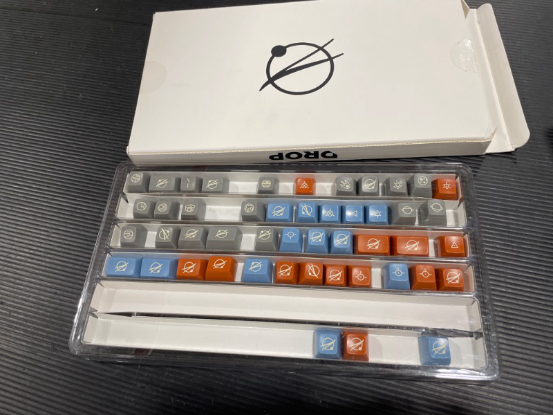 Photo 1 of DROP + MiTo GMK Godspeed Custom Keycap Set - Doubleshot Cherry Profile - Compatible with Cherry-MX Style Stems & Layouts: 60%, 65%, 75%, TKL, 100% Mechanical Keyboards (Novelties Kit)