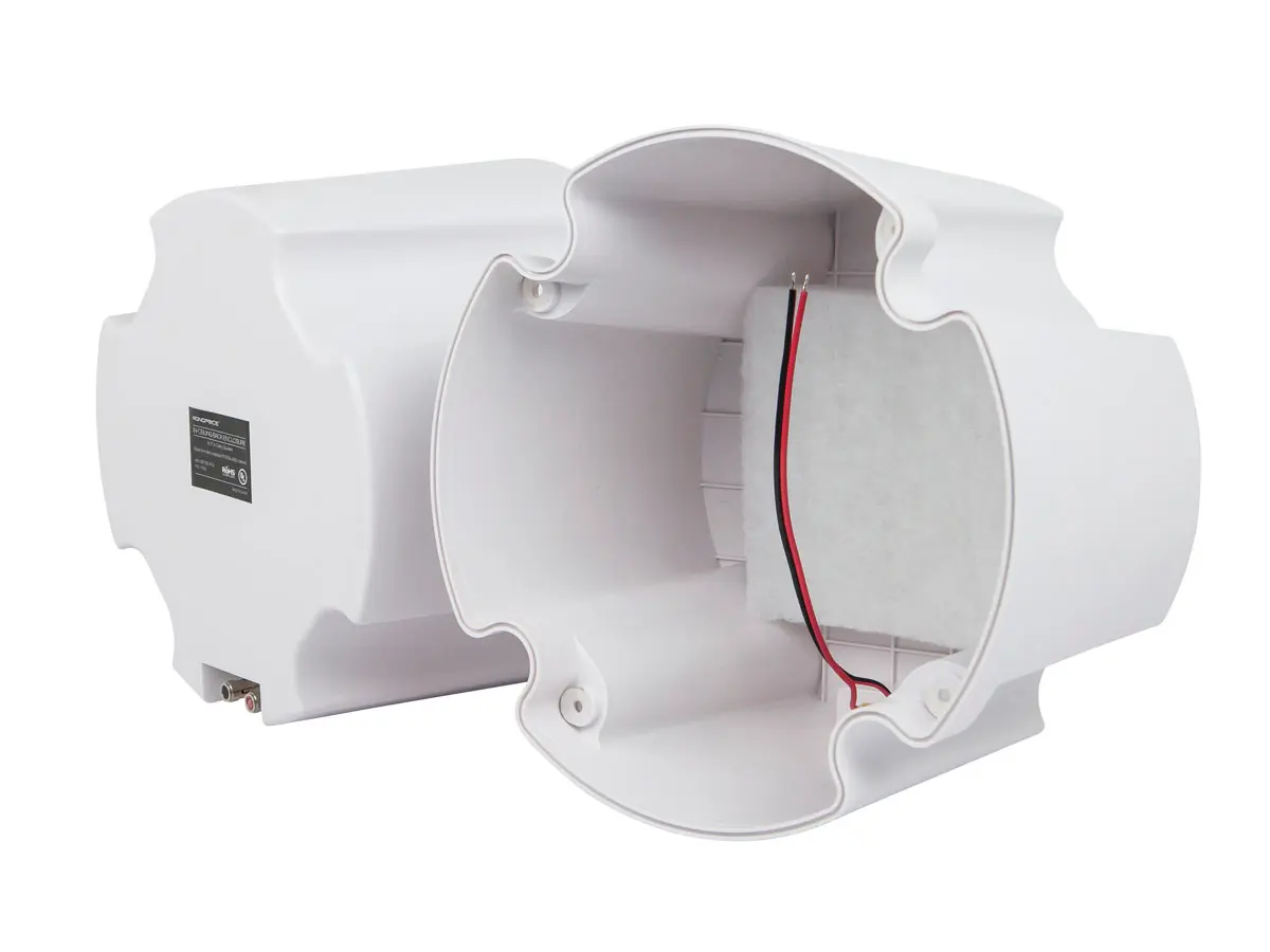 Photo 1 of Monoprice ABS Back Enclosure (Pair) for PID 4104 8in Ceiling Speaker
