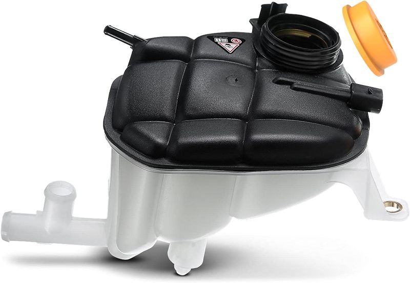 Photo 1 of A-Premium Engine Coolant Overflow Recovery Reservoir Tank [with Cap & Sensor] Compatible with Mercedes-Benz W164 GL ML SLS Class, GL320, GL350, GL450, ML350, SLS AMG, Replace for # 603-256, 1645000049 https://a.co/d/4errfGi