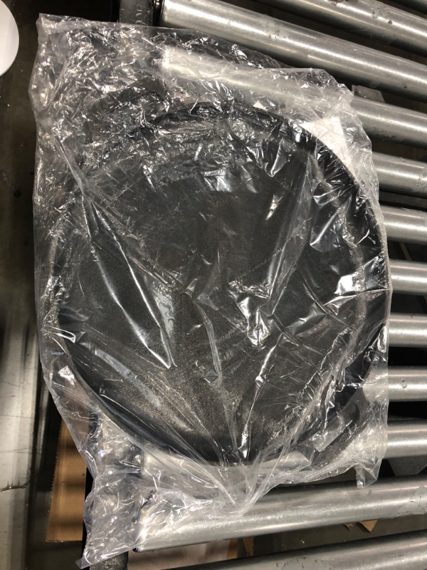 Photo 2 of StarBlue 16 Inch Cast Iron Pizza Pan Round Griddle with FREE Silicone Handles and 30 Recipes Ebook– Pre-Seasoned Comal, Kitchen Essentials for Pizza Lovers, Baking, Grill, BBQ, Stove Oven Safe