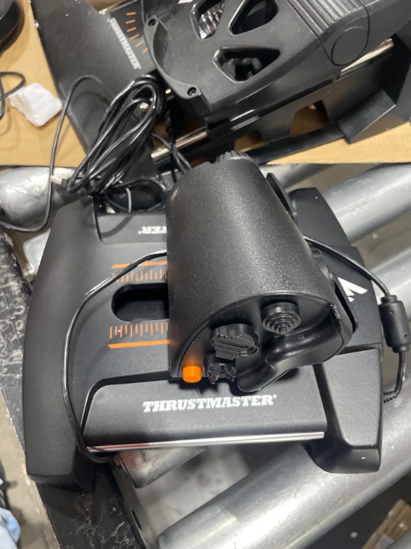 Photo 2 of Thrustmaster T16000M FCS Flight Pack - Flight Stick, Throttle and Flight Pedals (Windows) Black Thrustmaster T16000M FCS Flight Pack