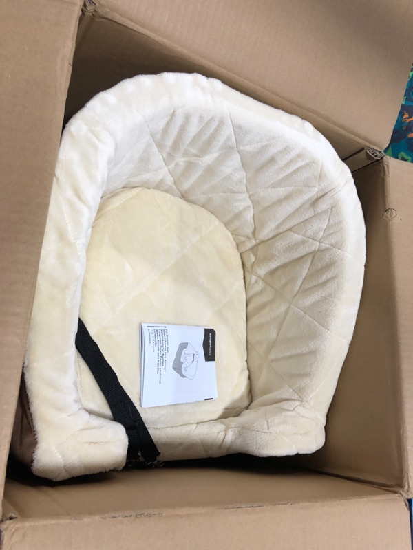 Photo 1 of Amazon Basics Pet Car Booster Bucket Seat Tan Small