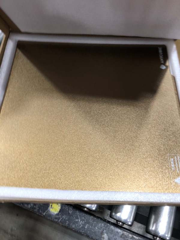 Photo 2 of ANYCUBIC Spring Steel Magnetic Platform for Anycubic Kobra Max 3D Printer