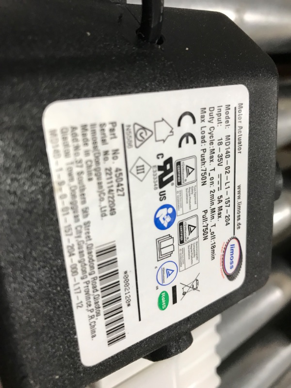Photo 1 of motor accuator