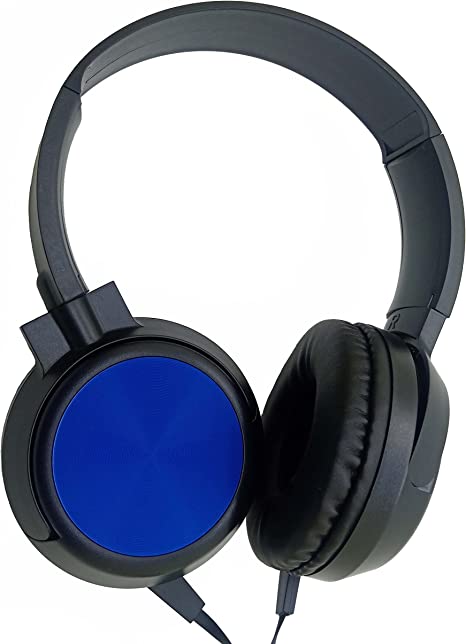Photo 1 of kkstorm Minecraft Headphones for Kids: Bulk Headphones for Classroom Headphones for Kids for School Over Ear Headphones (906B Blue no mic 1 PCAK)