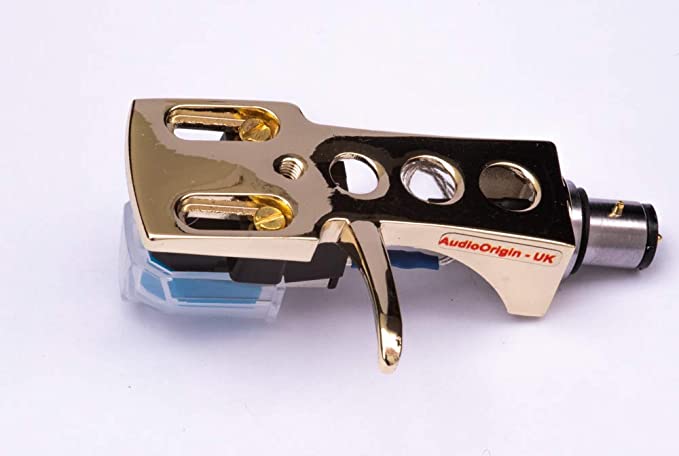 Photo 1 of gold plated headshell mount cartridge needle for audio technica t92 usbatlp120 usb, atlp1240 usb, atlp120 usb