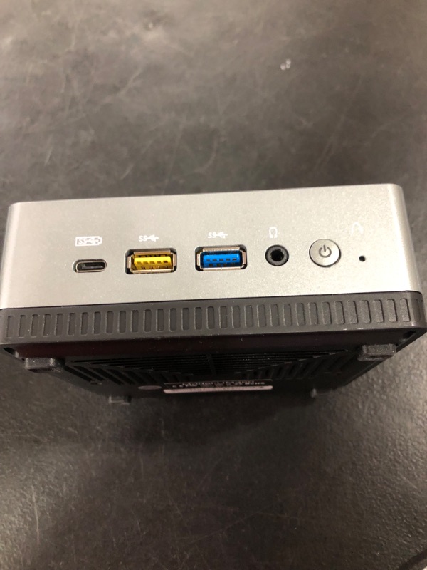 Photo 3 of COOFUN UM350 Mini PC Windows 11 Pro 8 GB RAM 256 GB PCIe SSD AMD Ryzen 5 3550H Mini Desktop Computers, Radeon Vega 8 Graphics, Dual-Band Wi-Fi, 4K HDMI/DisplayPorts/USB-C Mini Gaming PC