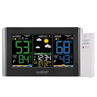 Photo 1 of La Crosse Technology C85845-INT Weather Station, Black
