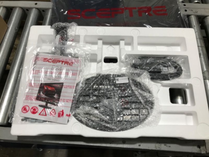 Photo 1 of Sceptre IPS 24-Inch Business Computer Monitor 1080p 75Hz, Machine Black (E248W-FPT) & 24" Professional Thin 75Hz 1080p LED Monitor 2X HDMI VGA Build-in Speakers, Machine Black (E248W-19203R Series) IPS 24" 75Hz Monitor + Monitor